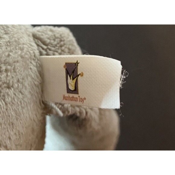 Manhattan Toy Company Gray Bunny Rabbit 17" Plush Stuffed Animal 2009 EUC - Picture 8 of 14